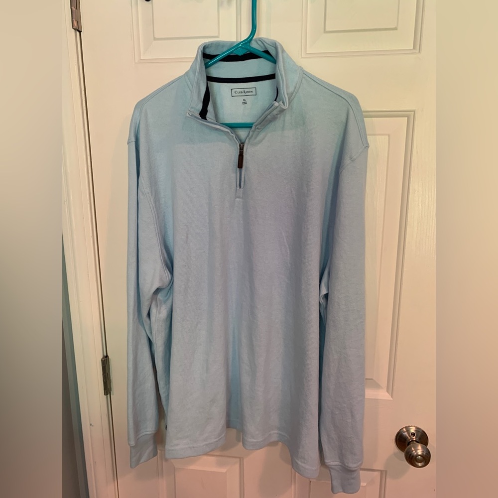 Club Room 1/4 zip pullover size XL NWOT